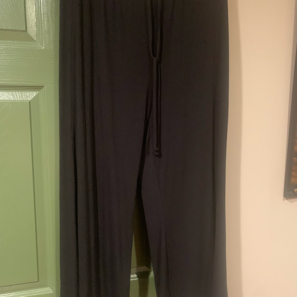 Black Wide-Leg Pants soft and stretchy by love and lore size large